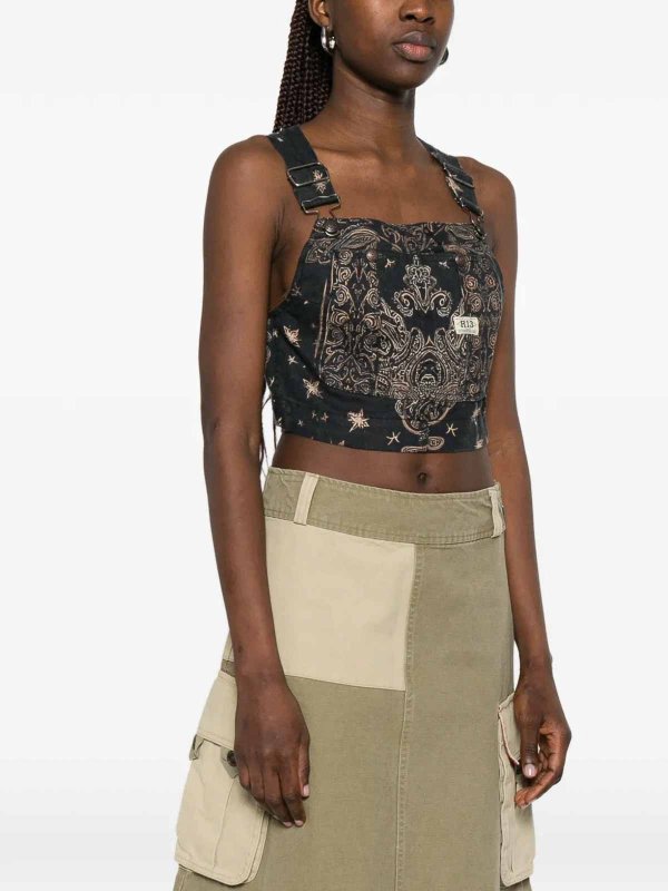 The Best Shops R13: Tops & Débardeurs - Top - Noir