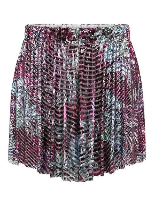 RABANNE: Shorts - Short - Bleu