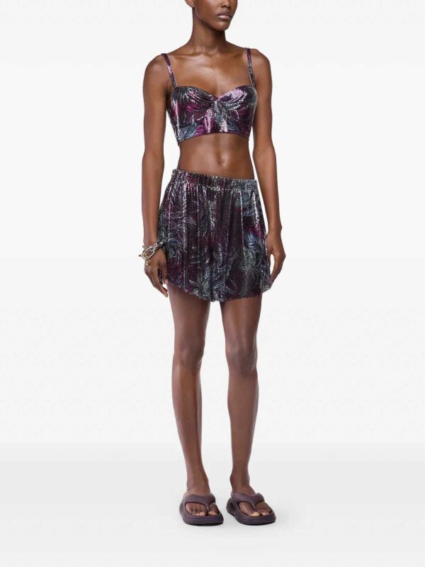 The Best Shops RABANNE: Shorts - Short - Bleu