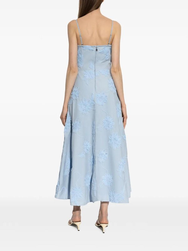 ROTATE Birger Christensen buy online マキシドレス - ライトブルー