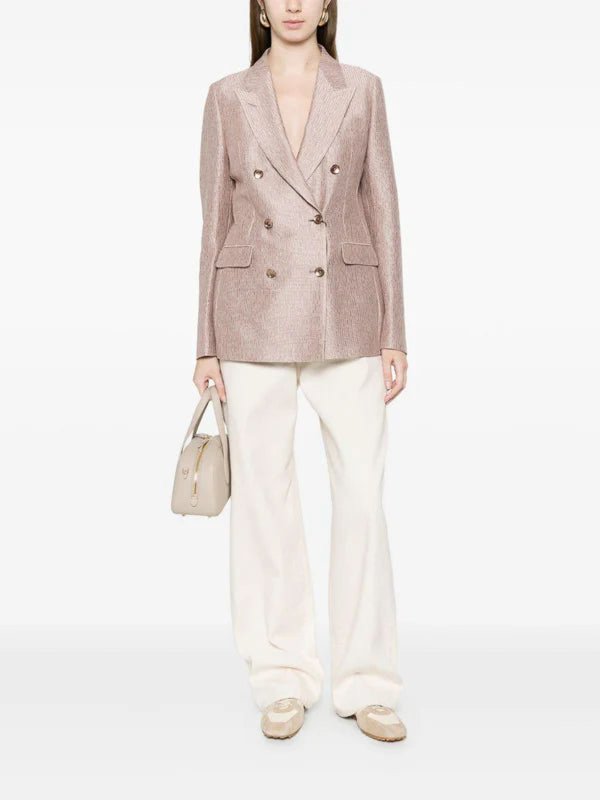 TAGLIATORE: blazers online - Paris Pink Jacket