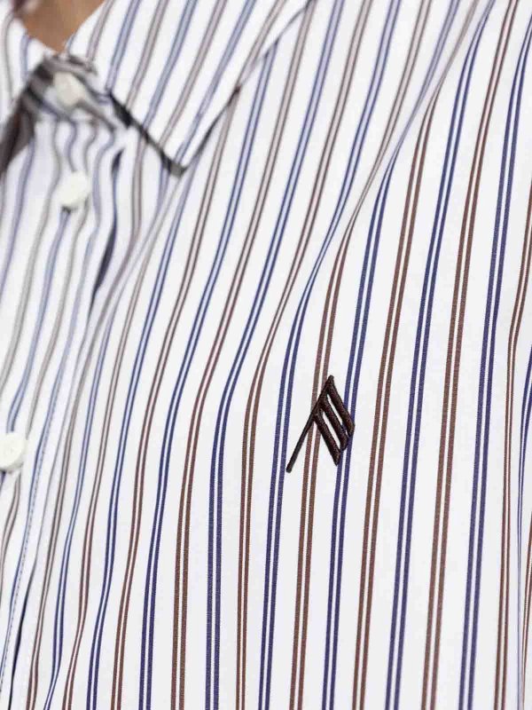 The Attico buy online Camicia Righe Multicolor