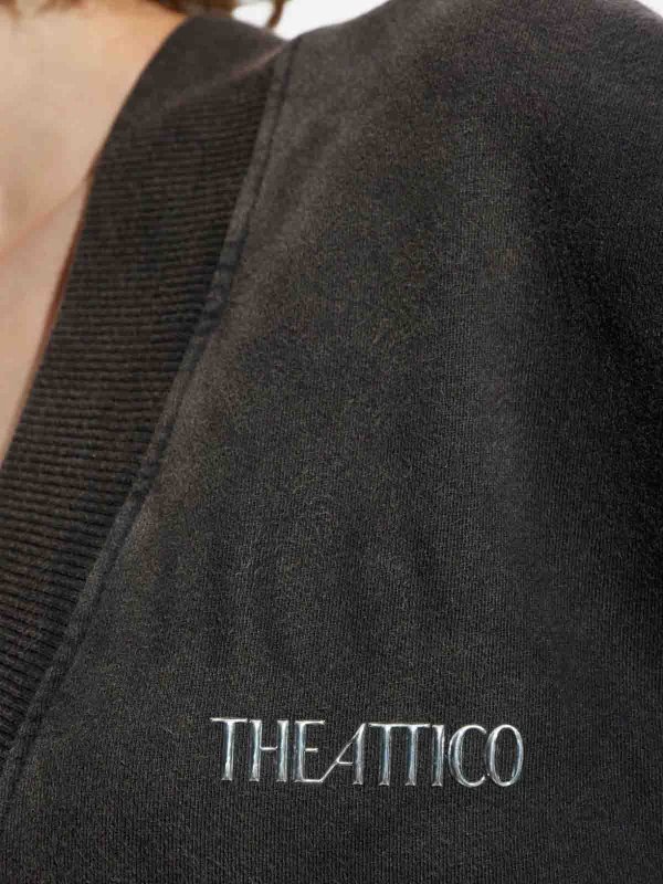 The Attico buy online 膝丈ドレス - 黒