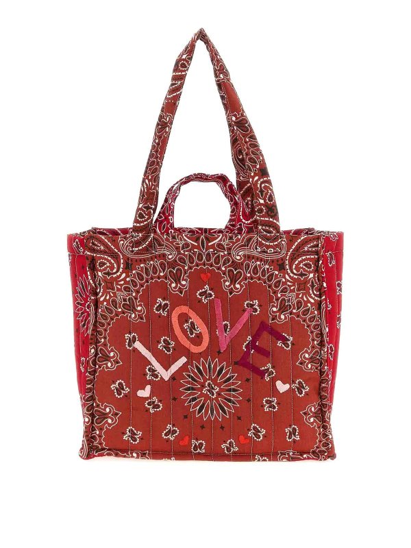 CALL IT BY YOUR NAME: Handtaschen - Shopper - Rot