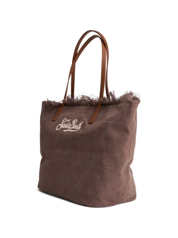 MC2 SAINT BARTH: Handtaschen online - Shopper - Braun
