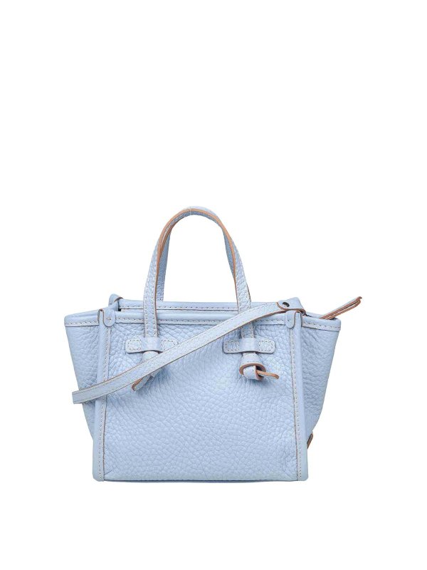 GIANNI CHIARINI: Handtaschen - Shopper - Hellblau