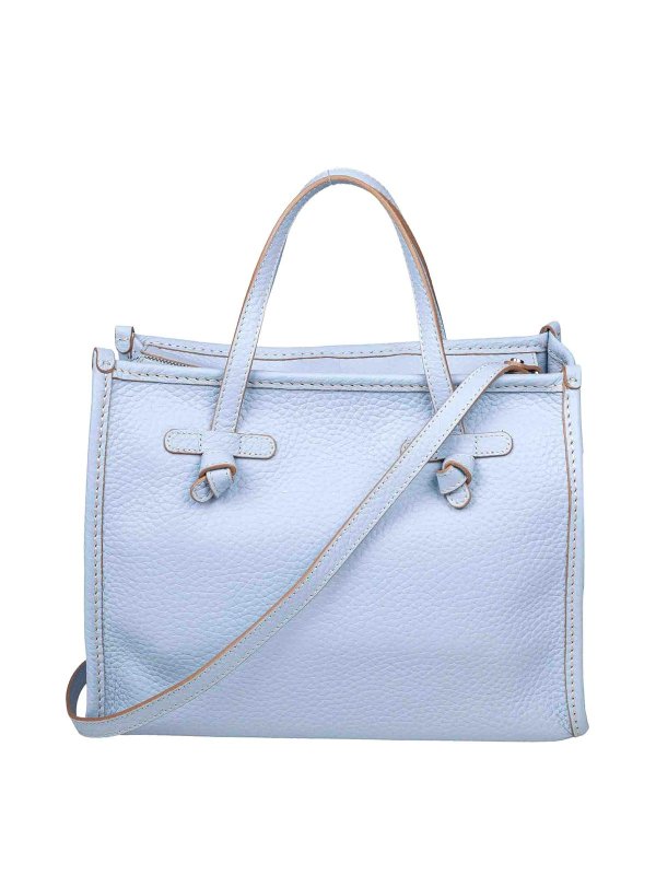GIANNI CHIARINI: Handtaschen - Shopper - Hellblau