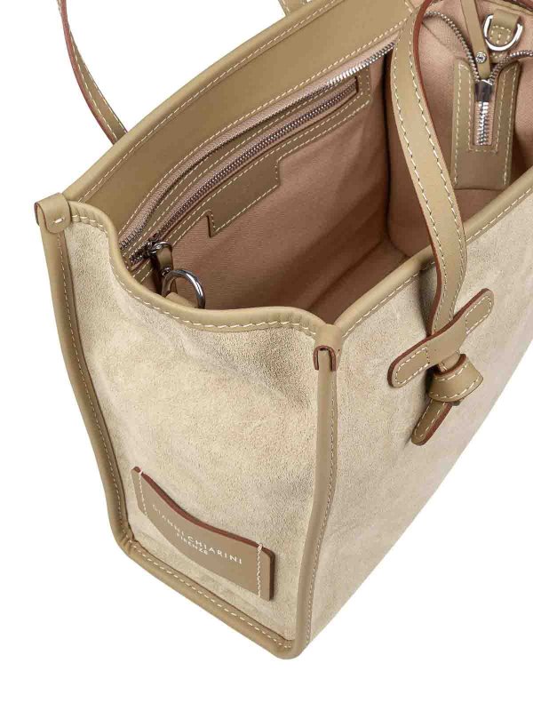 GIANNI CHIARINI: Handtaschen online - Shopper - Grün
