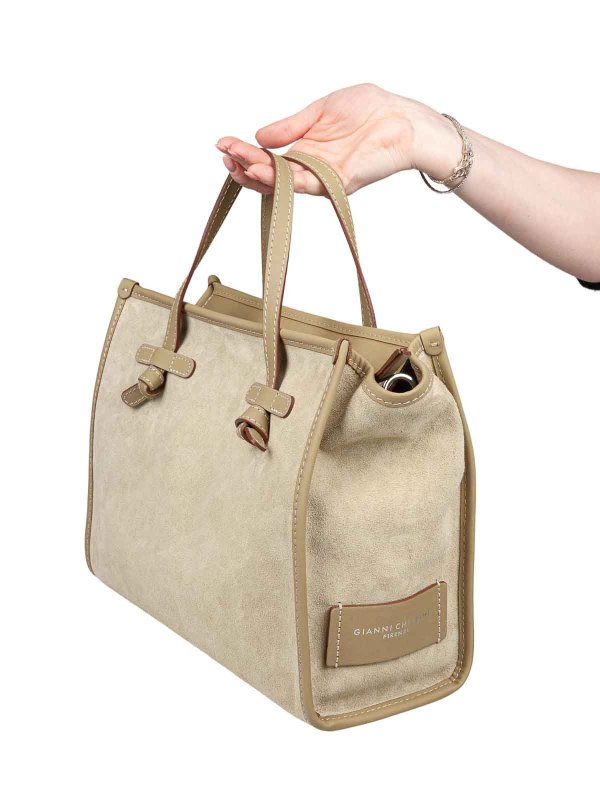 The Best Shops GIANNI CHIARINI: Handtaschen - Shopper - Grün