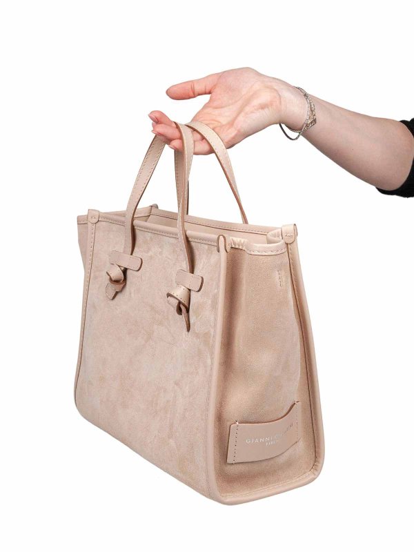 GIANNI CHIARINI: Handtaschen online - Shopper - Nude