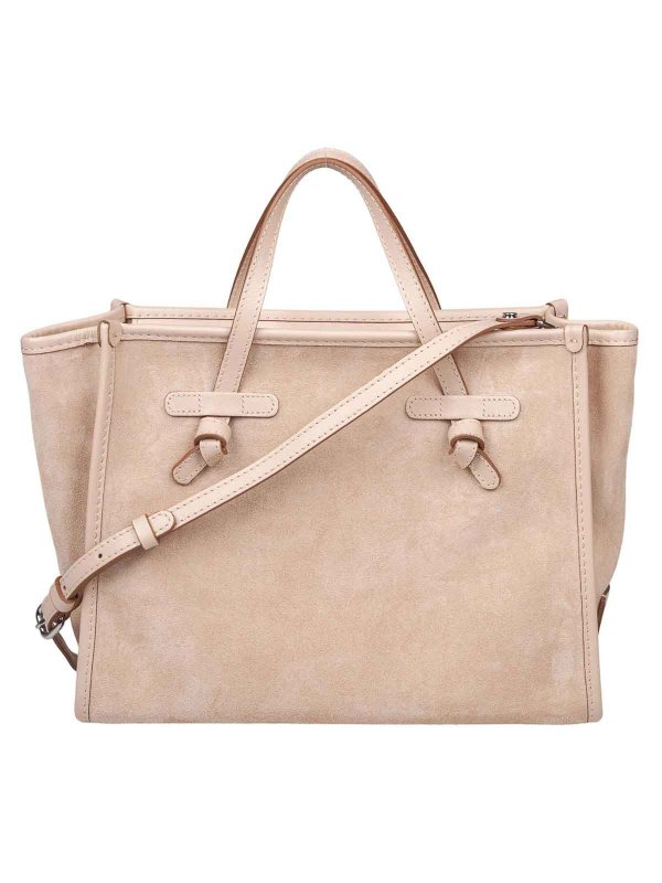 The Best Shops GIANNI CHIARINI: Handtaschen - Shopper - Nude
