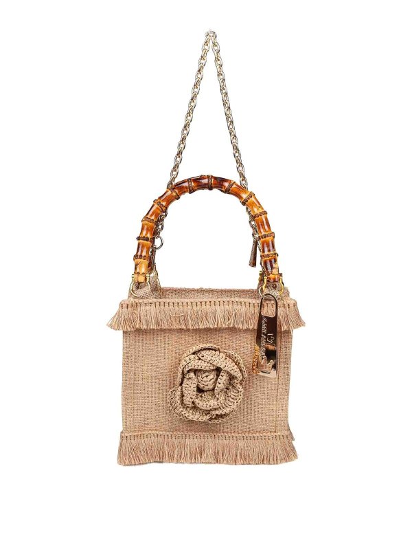 LA MILANESA: Handtaschen - Shopper - Rosa
