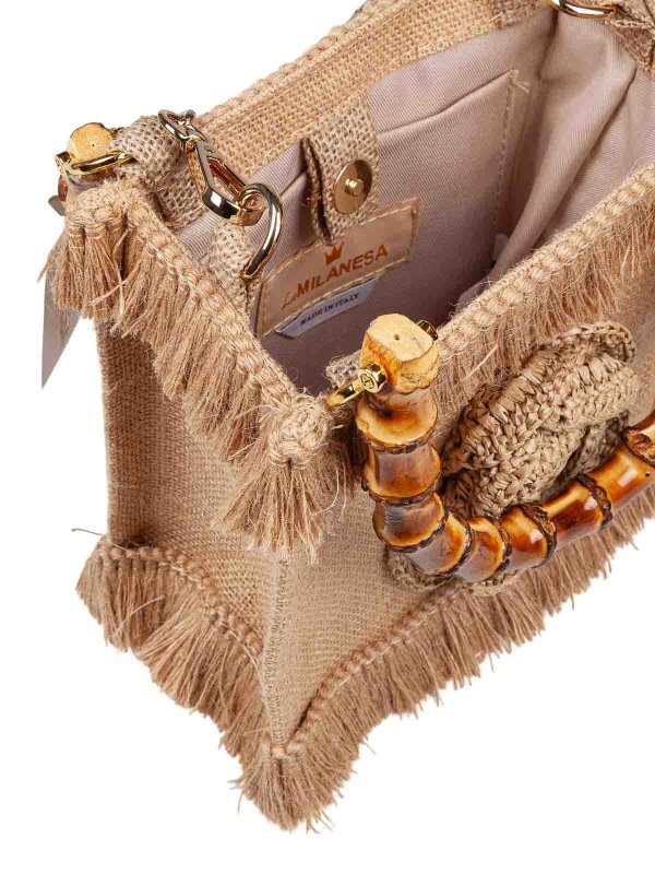 The Best Shops LA MILANESA: Handtaschen - Shopper - Rosa