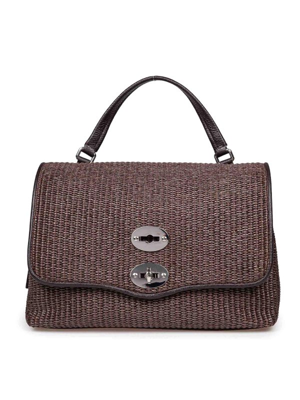 ZANELLATO: Handtaschen - Shopper - Braun