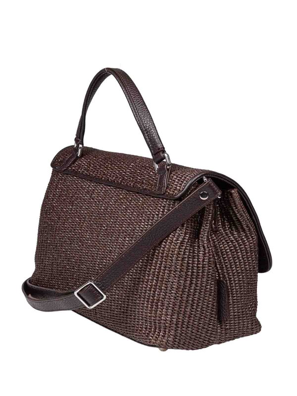 ZANELLATO: Handtaschen online - Shopper - Braun