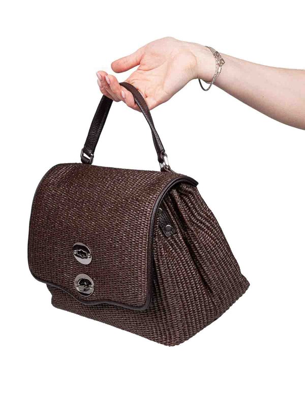 The Best Shops ZANELLATO: Handtaschen - Shopper - Braun