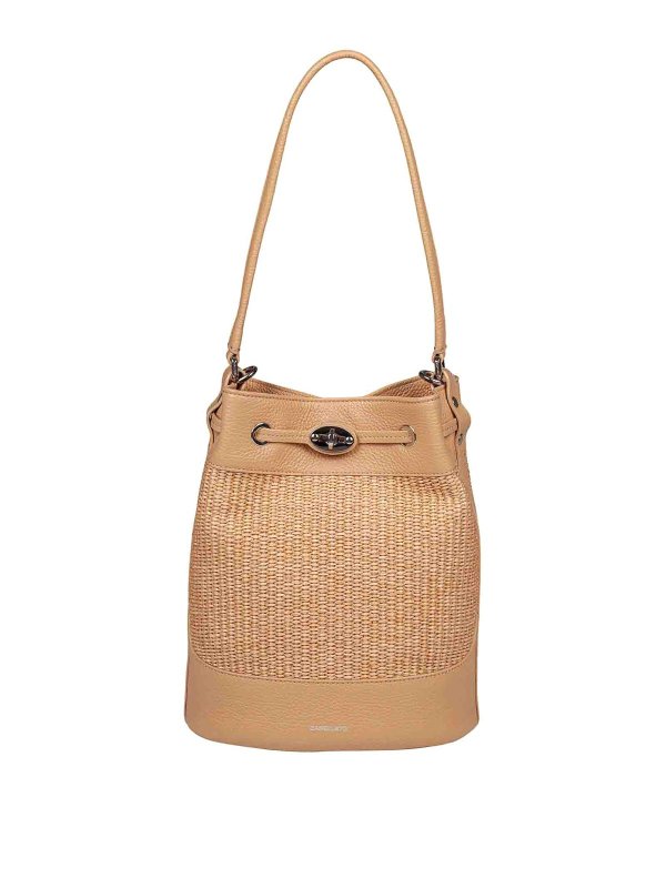 ZANELLATO: Bucket-bags - Bucket-Bag - Beige