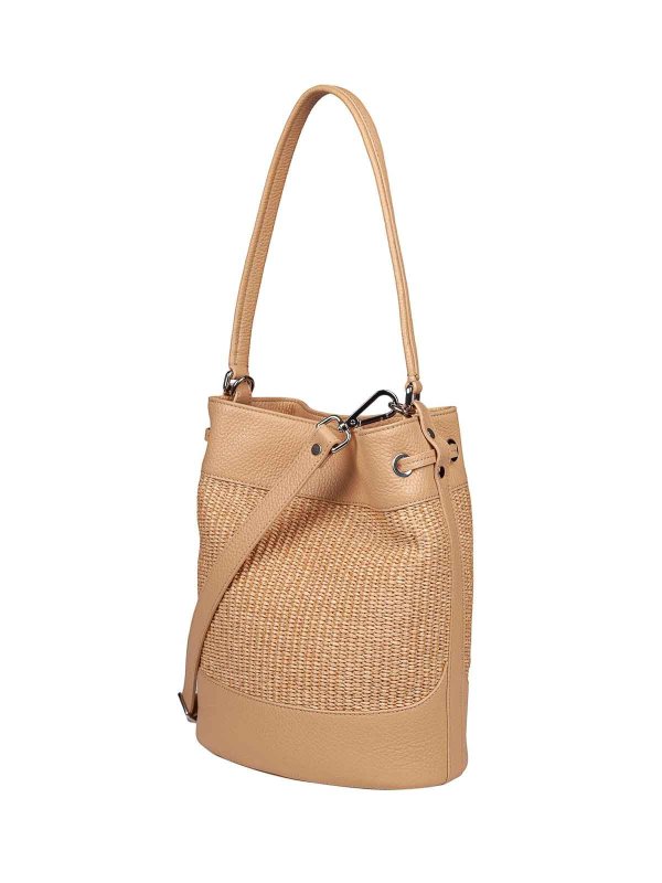 The Best Shops ZANELLATO: Bucket-bags - Bucket-Bag - Beige
