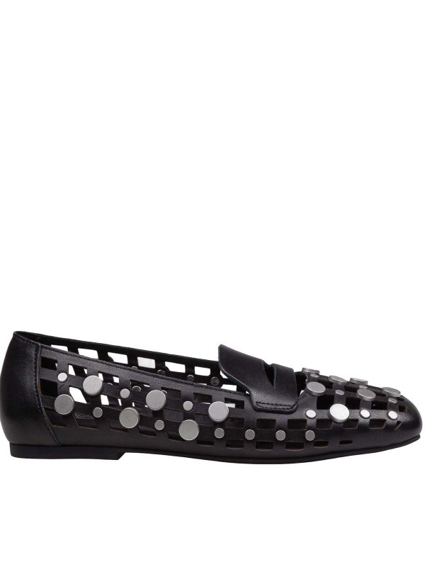 The Best Shops ASH: Loafers & Slippers - Perforated leather moccasin