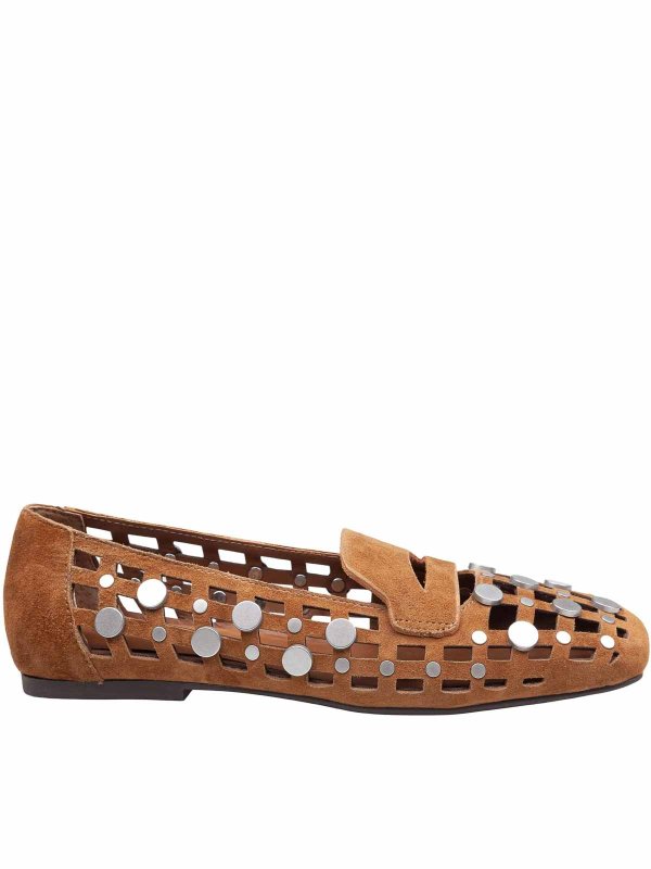 Suede moccasin shop online: ASH