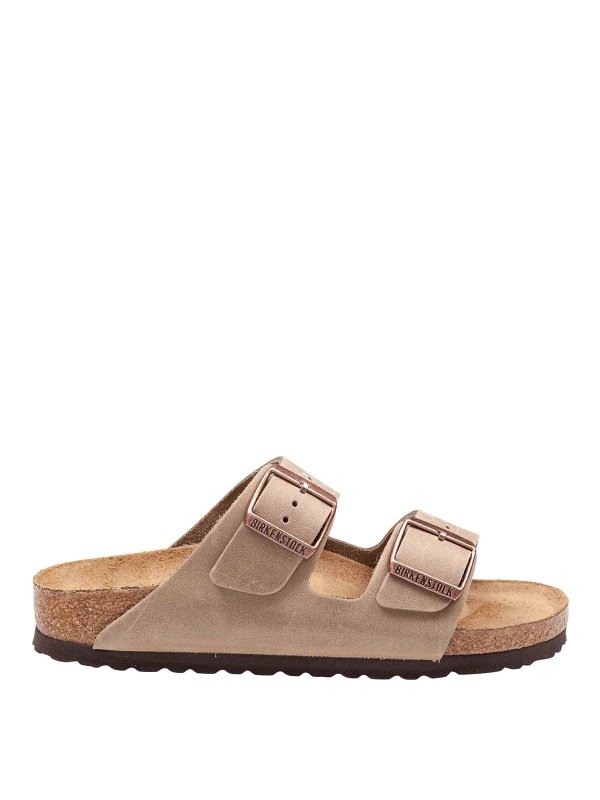 BIRKENSTOCK: sandals - Suede sandal