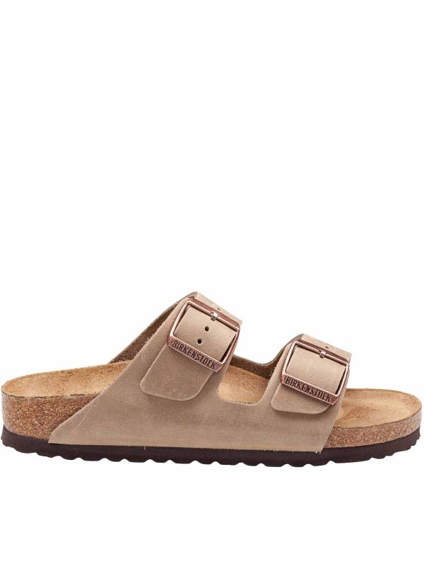 Suede sandal shop online: BIRKENSTOCK