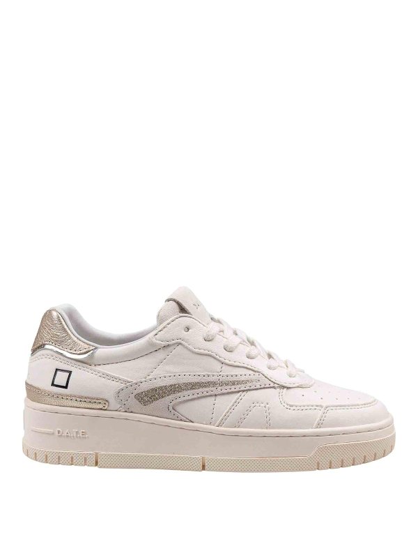 D.A.T.E.: sneakers - Sneakers in pelle e camoscio