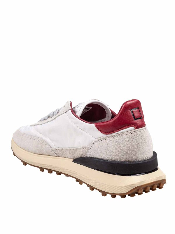 D.A.T.E.: sneakers online - Sneakers running in nylon e camoscio