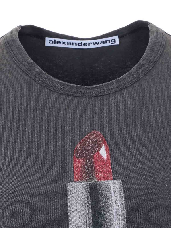 T-Shirt - Grau shop online: ALEXANDER WANG