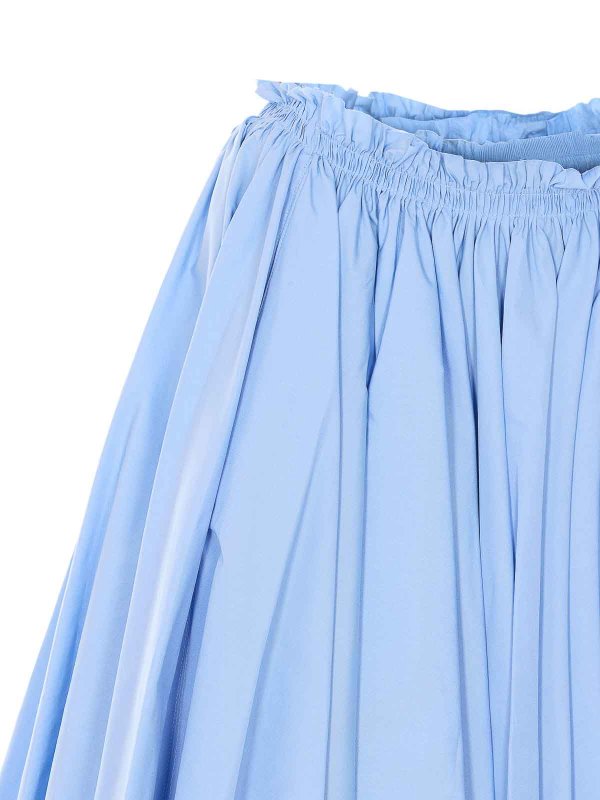 Jupe Midi - Bleu shop online: AMI PARIS