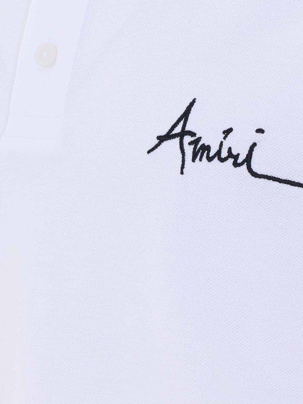 The Best Shops AMIRI: Polos  - Polo - Blanc