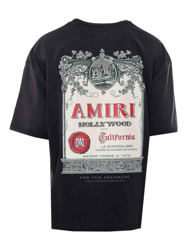 AMIRI: t-shirt online - T-shirt nera