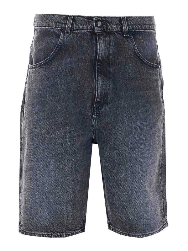 AMISH: Hosen Shorts - Shorts - Schwarz