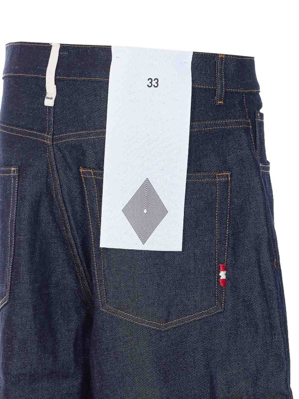 The Best Shops AMISH: Trousers Shorts - Huge Denim Bermuda