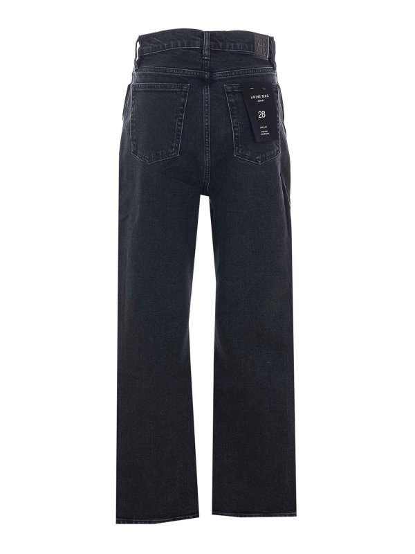 ANINE BING: Jeans Rectos online - Vaqueros Rectos - Negro