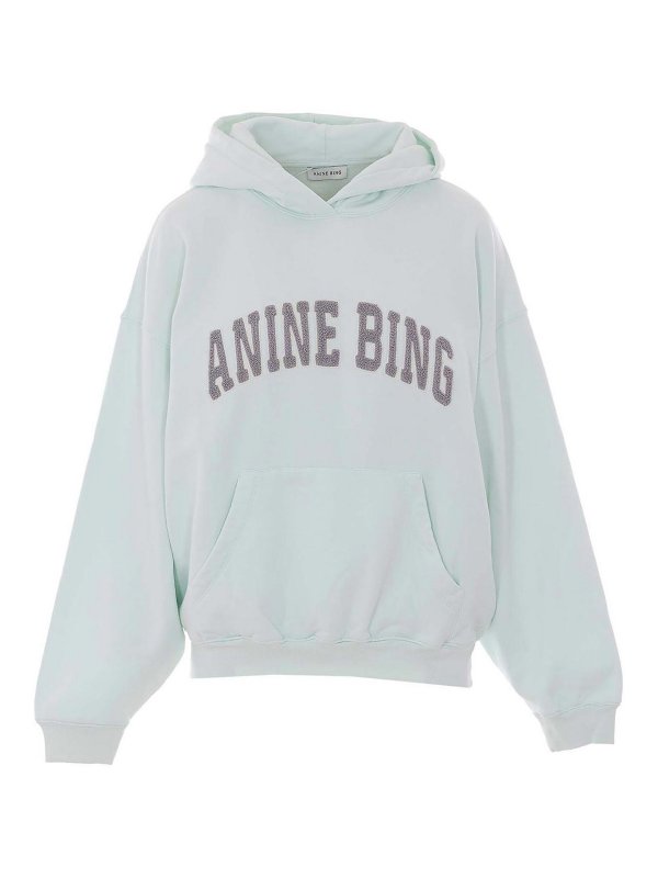 ANINE BING: スウェット＆セーター - スウェットシャツ/セーター - 緑
