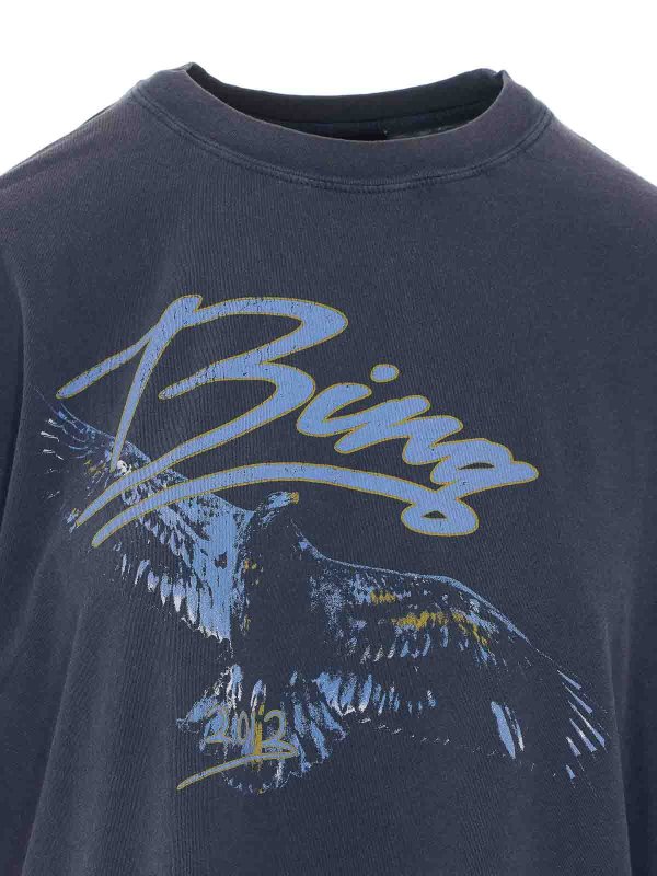 T-Shirt - Blau shop online: ANINE BING