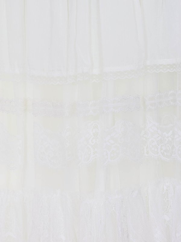 Falda Larga - Blanco shop online: ANIYE BY