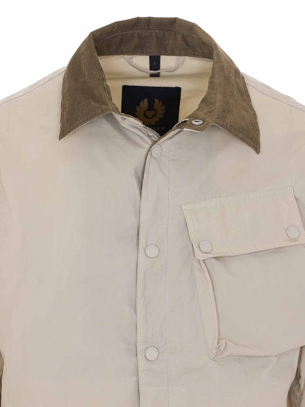 Silver Birch Beige Ground Jacket shop online: BELSTAFF