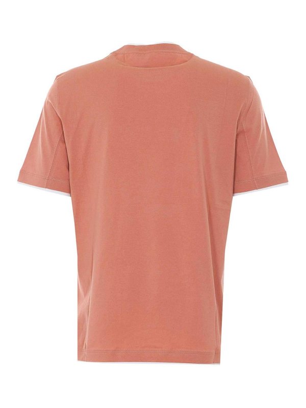 BRUNELLO CUCINELLI: Tシャツ online - Tシャツ - オレンジ