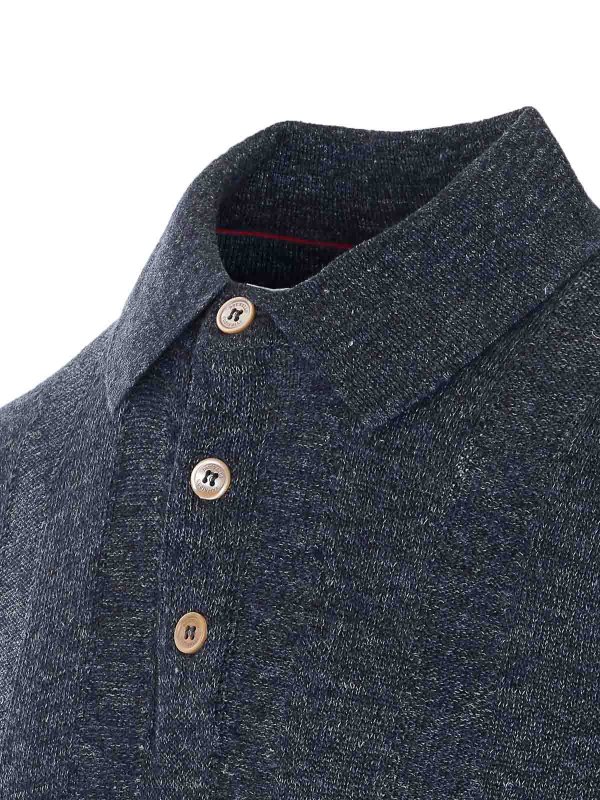 The Best Shops BRUNELLO CUCINELLI: Polos - Polo - Gris