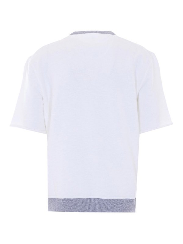 BRUNELLO CUCINELLI: T-shirts online - T-Shirt - Weiß