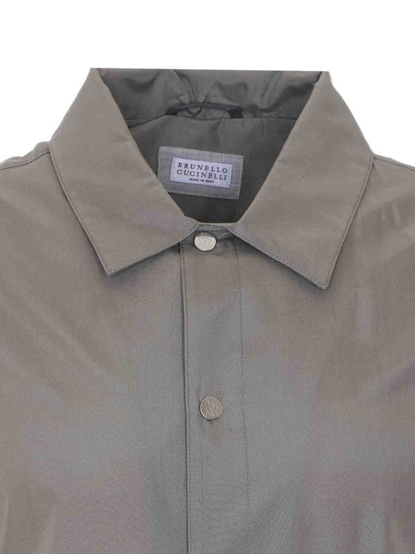 Camisa - Gris shop online: BRUNELLO CUCINELLI
