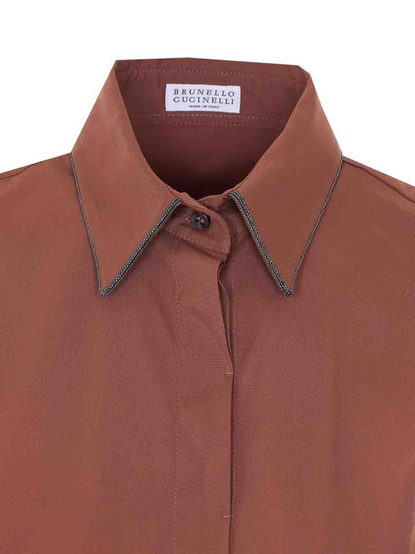 Camisa - Rojo shop online: BRUNELLO CUCINELLI