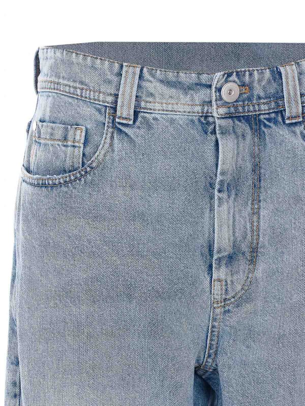 Straight Leg Jeans - Blau shop online: BRUNELLO CUCINELLI