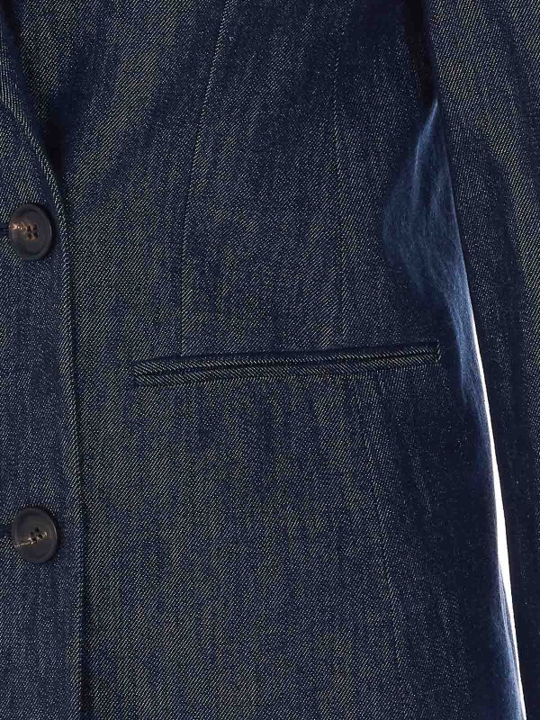 The Best Shops BRUNELLO CUCINELLI: Jeansjacken - Jeansjacke - Blau