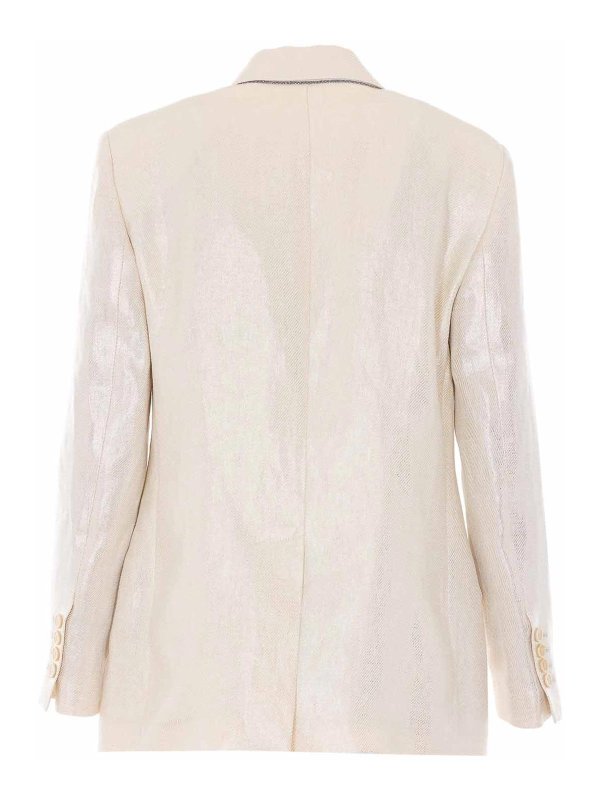 BRUNELLO CUCINELLI: blazers online - Double Breasted Jacket