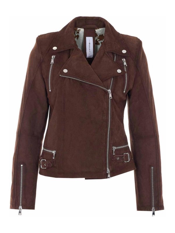 Bully: leather jacket - Suede Jacekt
