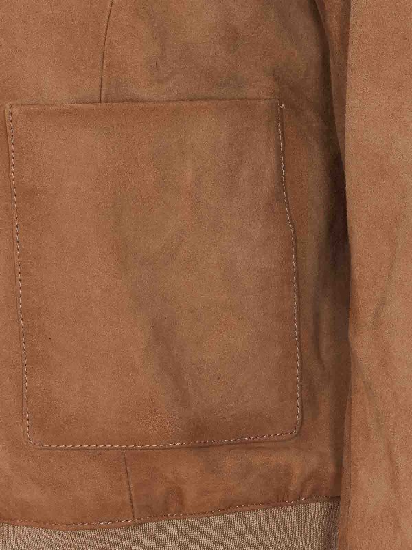 The Best Shops Bully: leather jacket - Suede Jacket