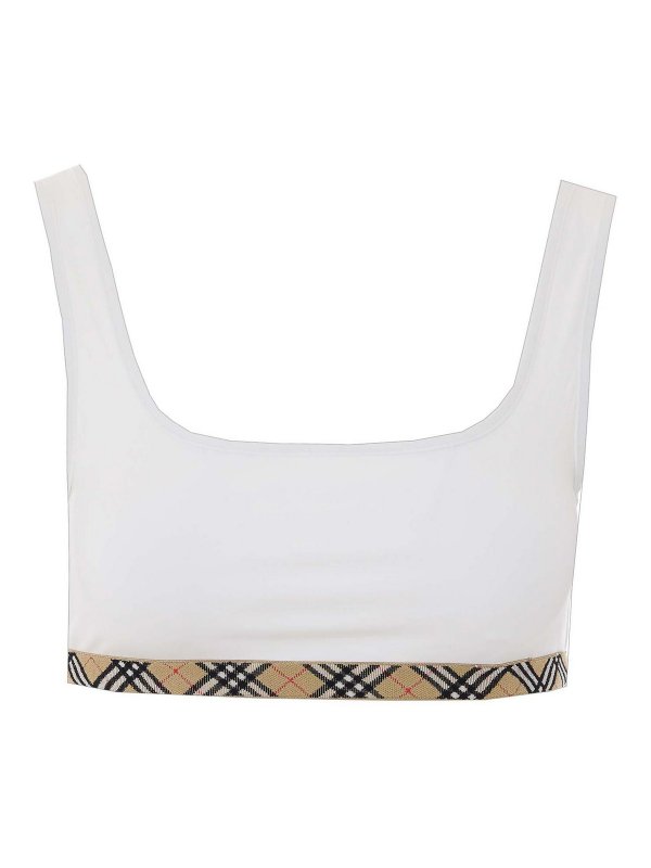 BURBERRY: Bikini - Bikini - Weiß